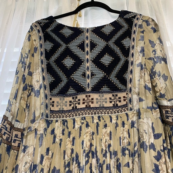 RARE Bold Blooms Free People dress - Picture 9 of 9